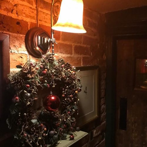 Christmas decorations - The White Horse at Ampfield 2023 2